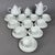 White Porcelain Tea Set for Ten People by Richard Ginori, 1940s, Set of 23 For Sale - Image 11 of 11