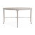 Contemporary Brown Jordan Calcutta 36" Round Cast Top Chat Table, Dove frame For Sale - Image 3 of 11