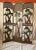 This Palm Trees Screen will add a definite beauty to any room. it is made of metal and the palm tree design with the...