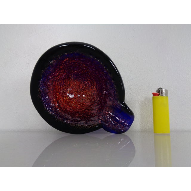 Vintage Murano Glass Ashtray, Italy, 1960s For Sale - Image 12 of 18