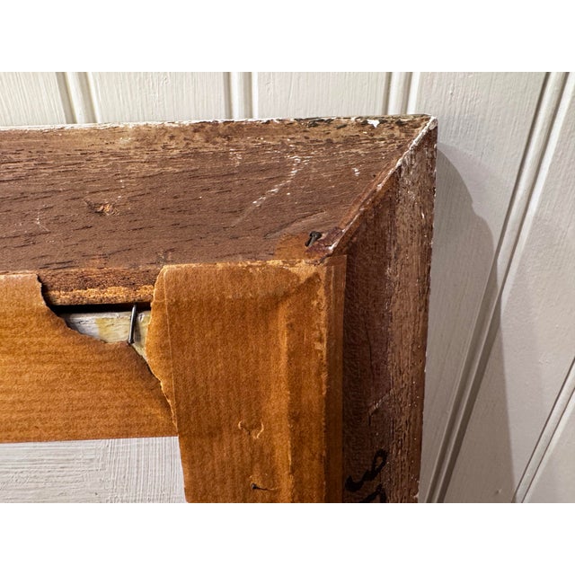 Oil on Canvas Boat For Sale - Image 4 of 10