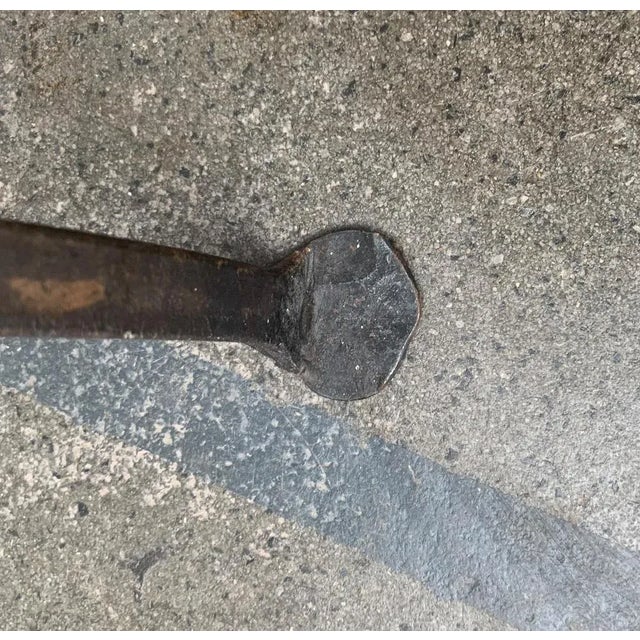 Brutalist Brutalist Wrought Iron Candleholder For Sale - Image 3 of 18