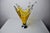 Yellow Sommerso Vase in Yellow Murano Glass attributed to Seguso, Italy, 1970s For Sale - Image 8 of 8