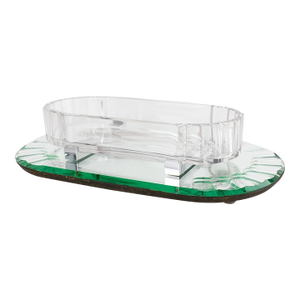 Baccarat France Art Deco Crystal Centerpiece Bowl