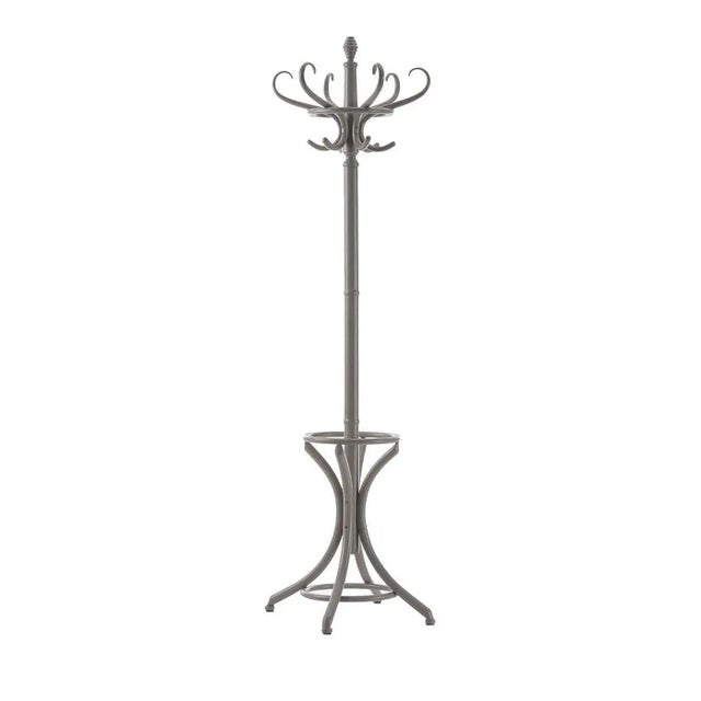 Gray Coat Rack from Gebrüder Thonet Vienna GmbH For Sale - Image 3 of 3