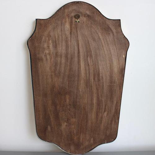 Mid-Century Italian Wall Mirror with Brass Frame, 1960s For Sale - Image 13 of 14