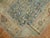 Persian Antique Malayer Denim Blue Persian Rug For Sale - Image 3 of 6