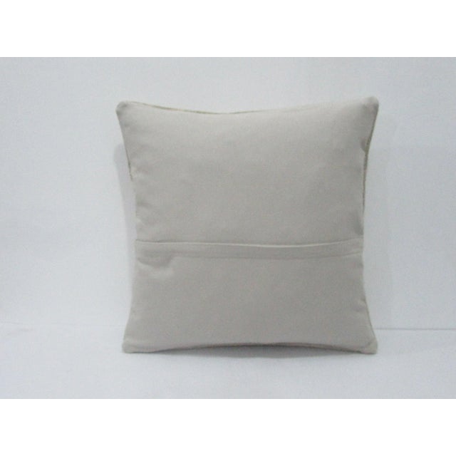 Traditional Washed Out Modern Pillow Cover For Sale - Image 3 of 4