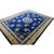 Navy Blue 1920s Navy Classic Pomegranate Medallion Antique Chinese Art Deco 8' 9"x 11' 6" For Sale - Image 8 of 9