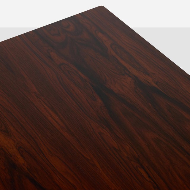 1960s 1960s Rosewood Extendable Coffee Table for Haslev Møbelsnedkeri For Sale - Image 5 of 8
