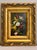 Realism Pair of 20th Century Oil on Board Floral Still Life Paintings in Giltwood Frames For Sale - Image 3 of 12