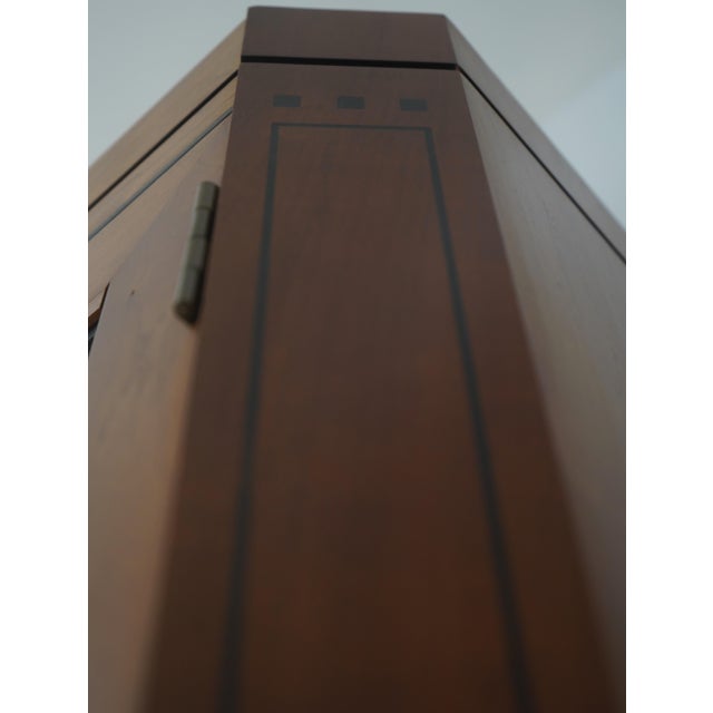 Stickley 21st Century Collection Cherry Curio Cabinet For Sale - Image 14 of 17