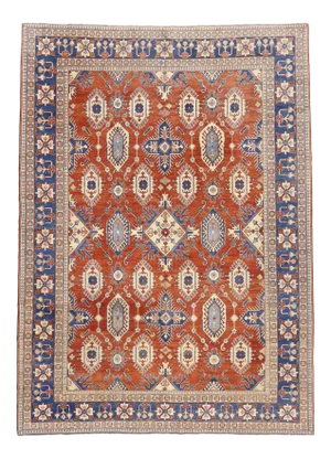 Vintage Persian Shiraz Style Rug, 11'09 X 16'03