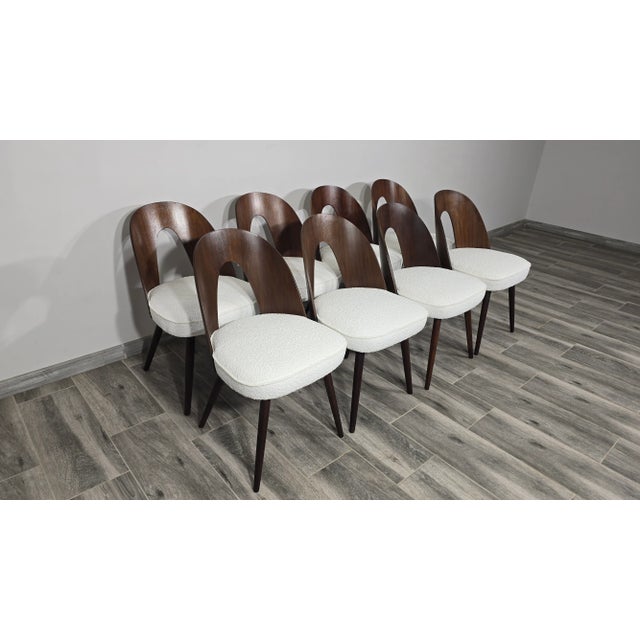 Dining Chairs by Antonin Suman, 1960s, Set of 8 For Sale - Image 11 of 11
