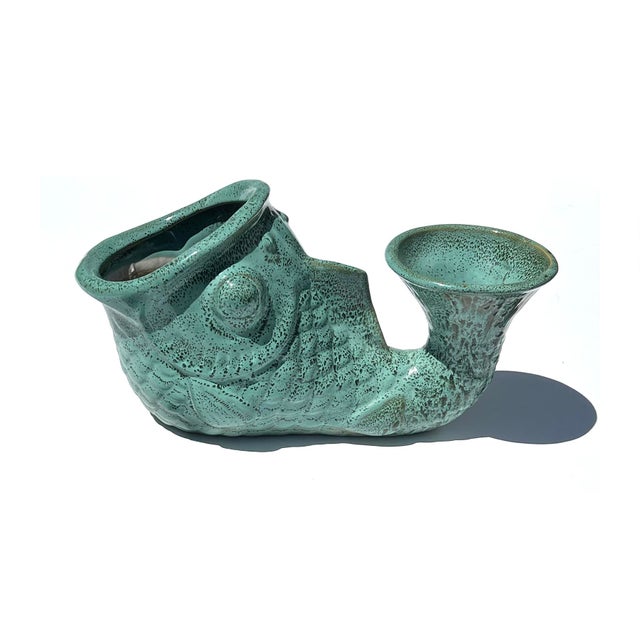 Assembled Group of Three Gladding McBean Style Koi Fish Vessels/Planters For Sale - Image 10 of 13