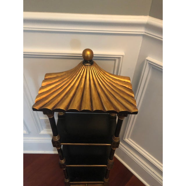 20th Century Chinoiserie Style Pagoda Wall Shelf Chairish