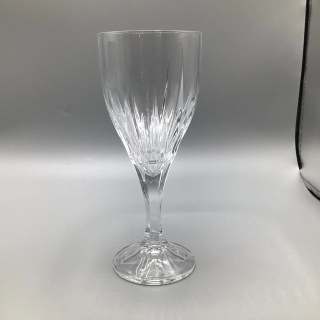 Godinger Godinger Ingrid Pattern Water Goblets-Set of 6 For Sale - Image 4 of 13