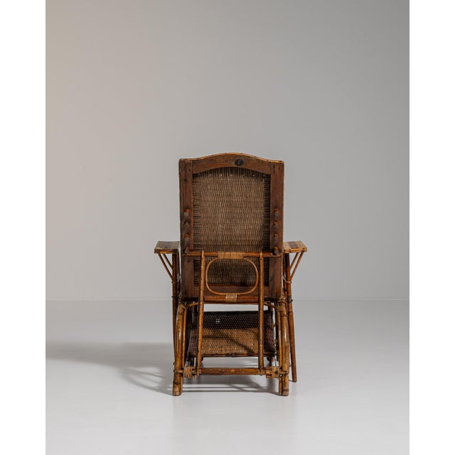 19th Century Tan Bamboo Lounge Chairs For Sale - Image 15 of 18