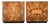 Vintage Burl Wood Cube Tables - Pair For Sale
