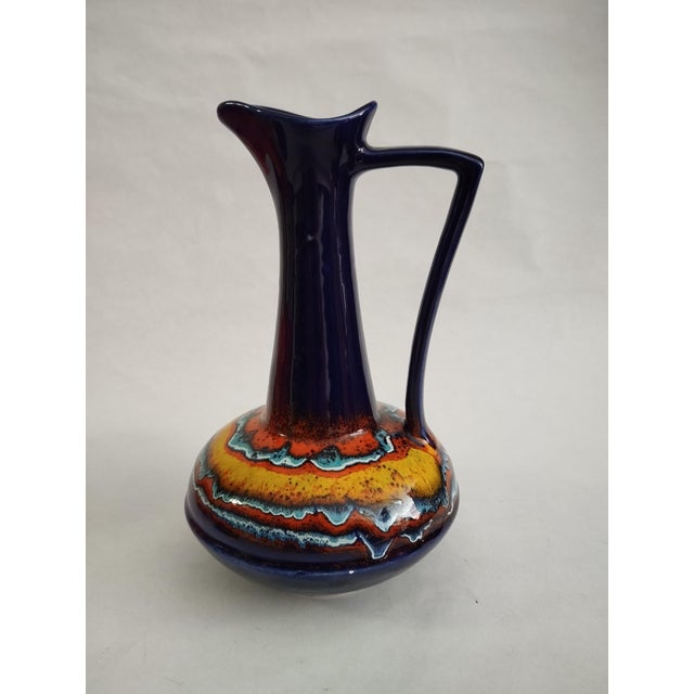 Mid-Century Modern Small Multicolored Ceramics, 1960s, Set of 4 For Sale - Image 3 of 13