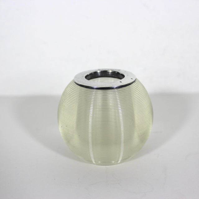 Antique English Sterling Silver and Glass Match Striker Hallmarked For Sale - Image 4 of 11