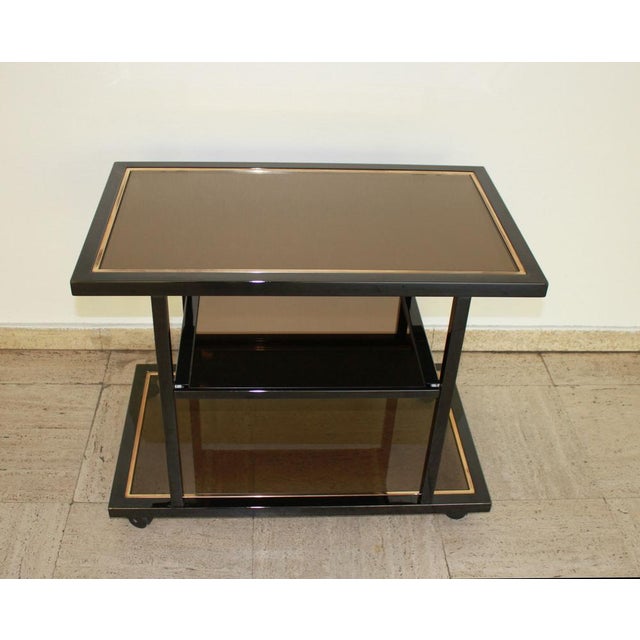 1970s Vintage Bar Trolley by Roger Vanhevel, 1970s For Sale - Image 5 of 11