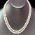 Diamond Akoya Pearl 2-Strand Necklace 18k Gold Certified For Sale In New York - Image 6 of 11