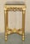 Italian Giltwood & Marble Side Tables, 1880s, Set of 2 For Sale - Image 3 of 18