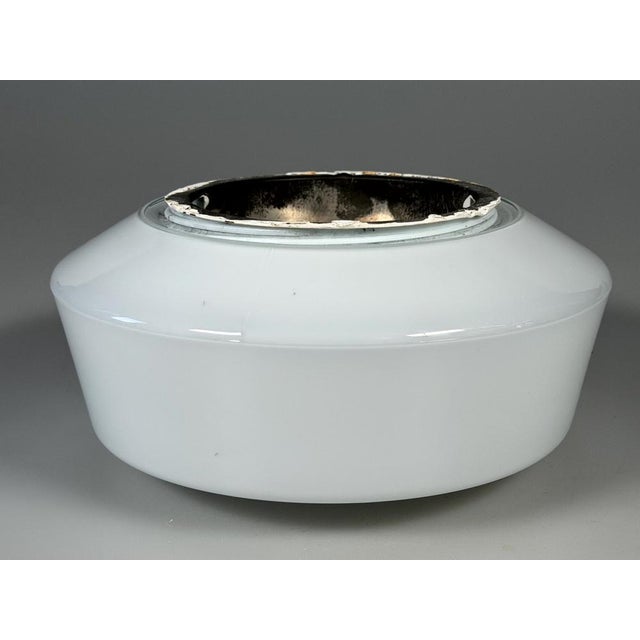 Mid-Century Ceiling Light in Frosted Glass from RZB, 1960s For Sale - Image 9 of 15