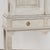 Wood 19th Century Danish Gray Painted Oak Cabinet on Legs With Interior Drawers For Sale - Image 7 of 12