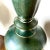 Art Deco Vintage Table Lamps in Green Metal With Gold, Attributed to Carl Sorensen, a Pair For Sale - Image 3 of 11
