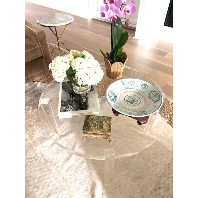 Mid-Century Italian Grand Tour Green Alabaster Box With Brass Paw Feet For Sale - Image 4 of 15