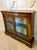 Antique Victorian Figured Burr Walnut & Marquetry Inlaid Display Cabinet, 1860s For Sale - Image 3 of 17