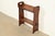Charles Limbert Limbert Style Antique Mission Oak Arts & Crafts Cutout Book Trough or Magazine Stand, Circa 1910 For Sale - Image 4 of 12