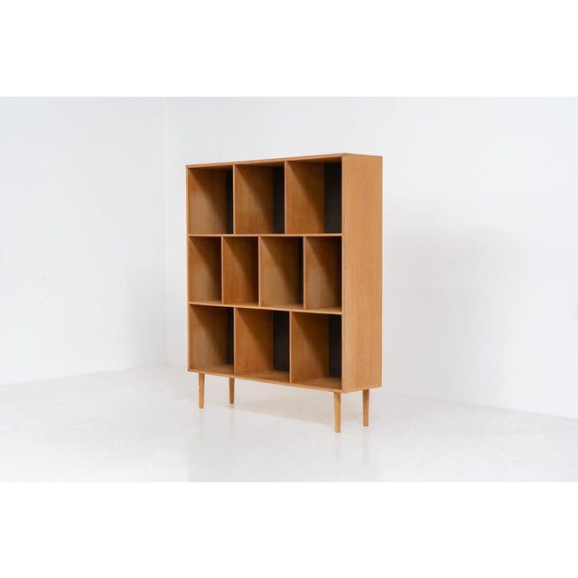 Oak Bookcase from Kurt Østervig, Denmark, 1960s For Sale - Image 10 of 10