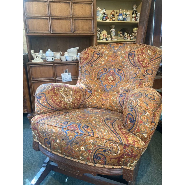 Wood Late 19th Century Eastlake Platform Rocking Chair For Sale - Image 7 of 10