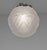 Silver 1930s French Art Deco Flush Mount by Muller Freres France - 2 Available For Sale - Image 8 of 12
