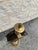 Vintage Brass Peacock Fan Folding Fireplace Screen For Sale In Philadelphia - Image 6 of 8