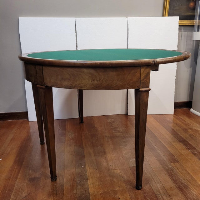Directoire Wooden Gaming Table, France, 1800s For Sale - Image 5 of 18