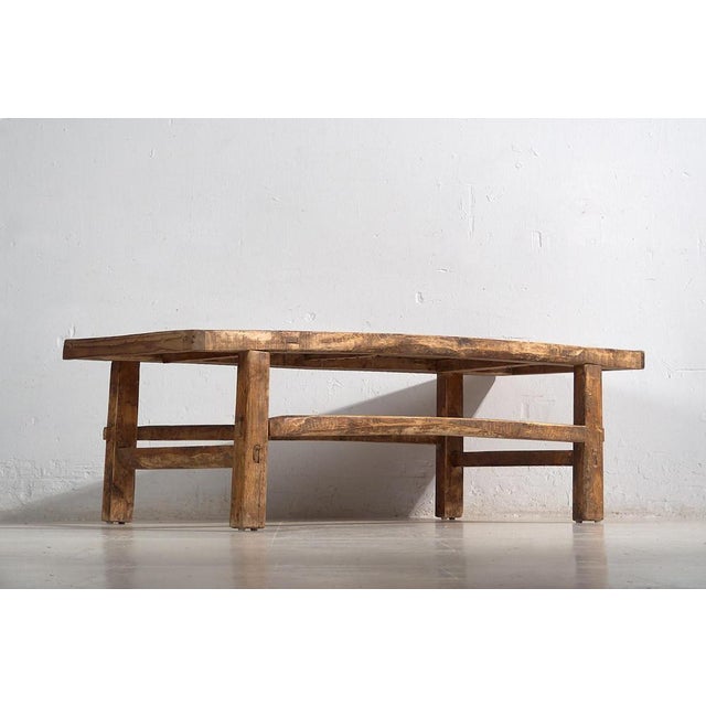 Antique long coffee table (c.1900) Dimensions: Width: 141 cm Depth: 60 cm Height: 46 cm Style: Qing Materials and...