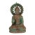 Vintage Metal Buddha Statue For Sale