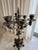 Antique 1900s Bronze Six Arm Candelabra For Sale - Image 4 of 8
