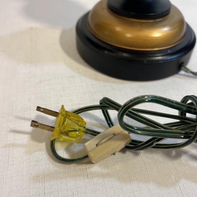 Vintage Hollywood Regency Acanthus Leaf Candlestick Table Lamp by Sarried For Sale - Image 9 of 10