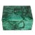 Malachite Stone Rectangle Box For Sale