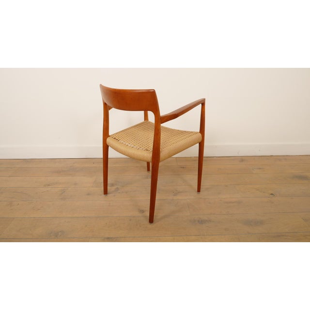 Vintage Teak Model 57 Dining Chair by Niels Otto Moller for J.L. Møllers, 1960s For Sale - Image 6 of 13