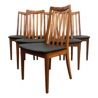 Set of 6 Vintage Mid Century Modern Dining Chairs by G Plan For Sale