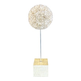 1960s Rausch Mother of Pearl Floor Lamp For Sale