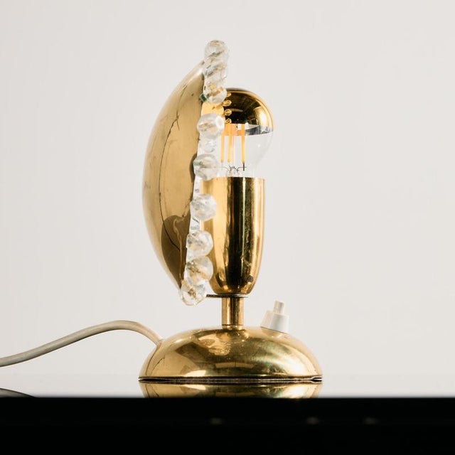 Brass Table Lamps by Rupert Nikoll, 1950s, Set of 2 For Sale - Image 4 of 8