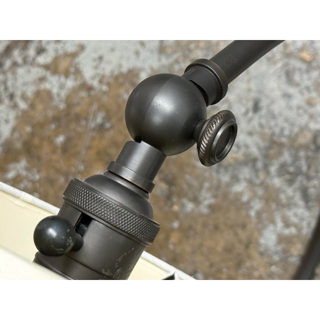 2010s Pottery Barn Modern Adjustable Arc Plug-in Sconces, Pair For Sale - Image 5 of 12