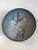 Large stoneware bowl on a foot, Nathalie Pierlot / Ratilly / Puisaye. Height 9.5 cm. Diameter 20 cm. This piece has an...